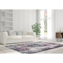 Kurzflorteppich Vintage 8403 anthrazit^ Clearance