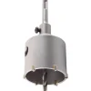 Hohlbohrkrone mit Schaft und Zentrierbohrer SDS Plus Durchmesser 66 mm^kwb New