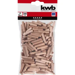 Hollzdübel 6 x 30 mm 200 Stück*kwb Sale