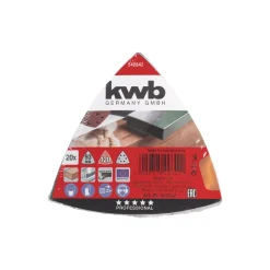 Schleifdreiecke Quick Stick Holz und Metall 93 mm K120*kwb Clearance