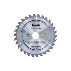 kwb Spanplatten-Kreissägeblätter für Handkreissägen Durchmesser 190x30 mm