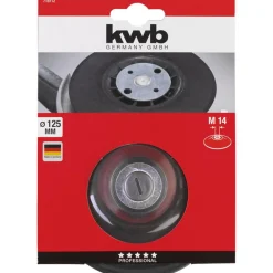 Stützteller für Winkelschleifer Durchmesser 125 mm^kwb Outlet