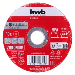 Expert Inox-Gewebetrennscheiben-Set für Metall gerade extradünn 10-tlg. Ø 115 x 1 mm^kwb Online