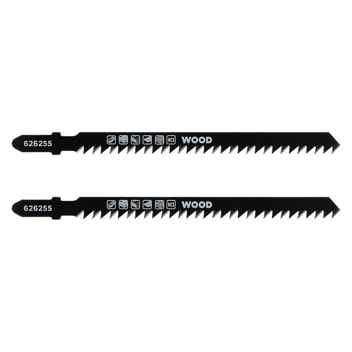 kwb HCS-Stichsägeblätter mit T-Schaft für Holz extralang 2-tlg. 115 mm