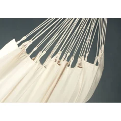 Einzel-Hängematte Modesta Bio-Baumwolle Latte*La Siesta