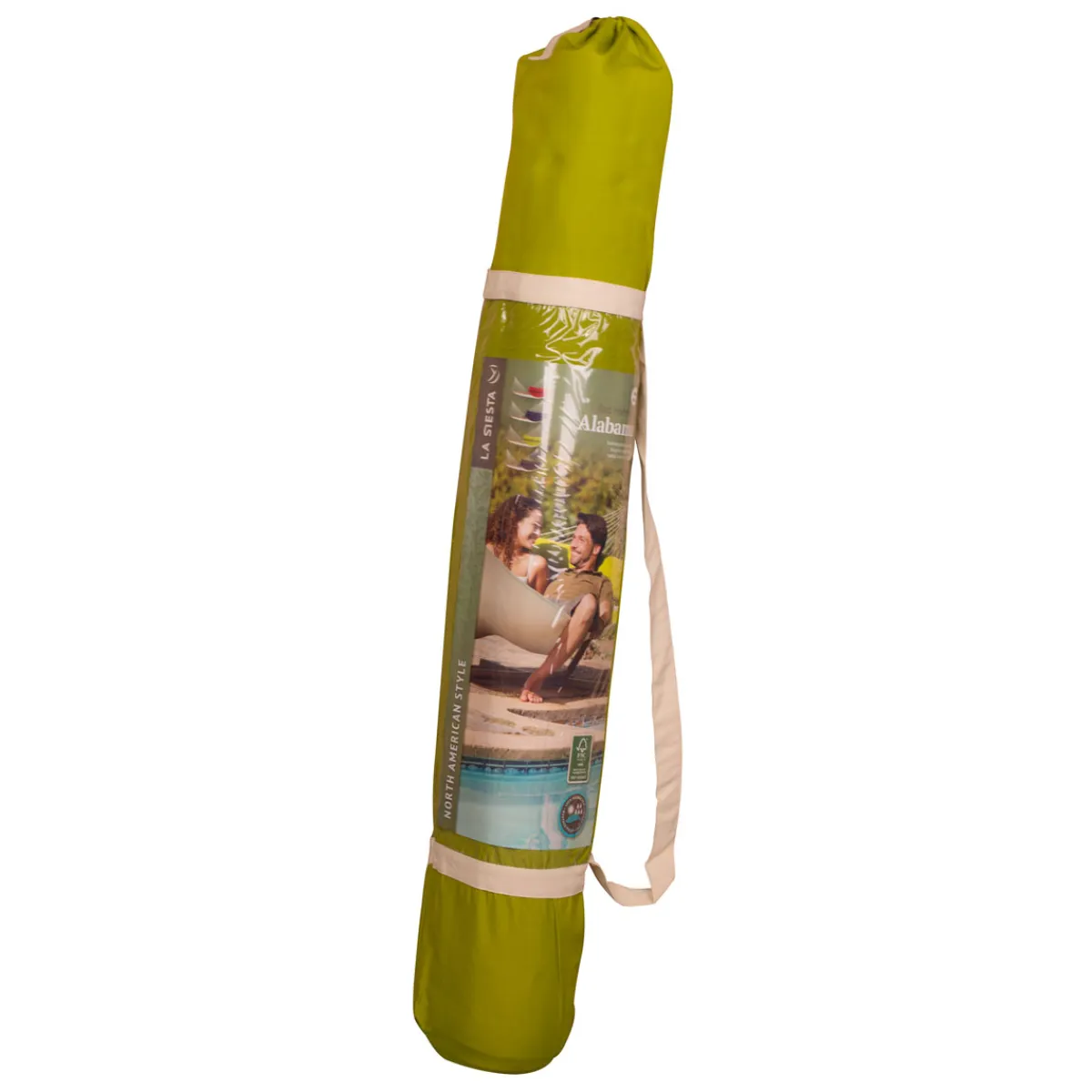 Gefütterte Kingsize-Stabhängematte Alabama Avocado^La Siesta New