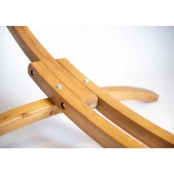 Hängemattengestell Elipso Nature Lärchenholz für Kingsizehängematten^La Siesta Sale