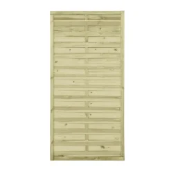 Lamellenzaun Schwarzwald 90 x 180 cm