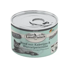 Adult Pastete Rind+Kabelj 195g^Landfleisch Cat Sale