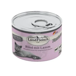 Adult Pastete Rind+Lamm 195g*Landfleisch Cat Outlet