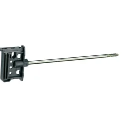 Langstiel-Klippisolator 20 cm schwarz 10 Stück