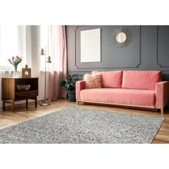 Lederteppich Finish 100 grau/silber^ Hot