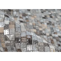 Lederteppich Finish 100 grau/silber^ Hot