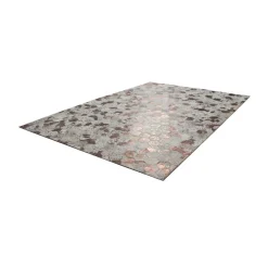 Lederteppich Spark 210 elfenbein/Chrom^ Hot