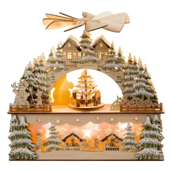 Lichterbogen mit beweglicher Pyramide*