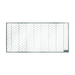 Lichtschachttrost Streckmetall 80 x 40 cm begehbar