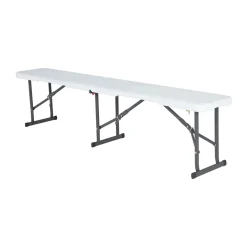 Lifetime Bank mit Klappfunktion 29,2x182,8x42,1cm Weiß