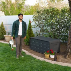 Kissen- & Auflagenbox 515 L 72x147,1x63,6cm Anthrazit*Lifetime Sale