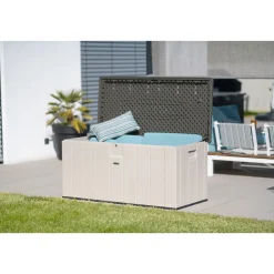 Kissenbox 570 L 71,9x150,7x69,1cm Lichtgrau*Lifetime Sale