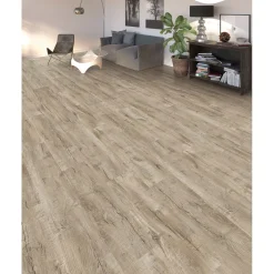 Living by HARO Designboden Hydrostar Eiche Ferrara grau 235 x 1282 mm