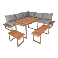 Lounge-Eckgruppe Aurea 6-teilig