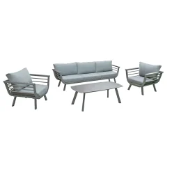 Lounge-Gruppe Elia 2-Sitzer Sofa 4-teilig