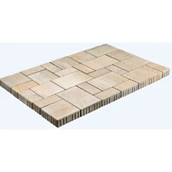 Gestaltungspflaster Crescendo Light sahara-weiß-melange 3 Formate^Lusit Online