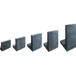 Lusit L-Stein Anthrazit mit Fase