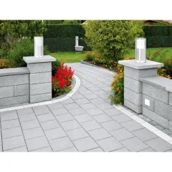 Lusit Mauerabdeckung Bellamur Oberfläche glatt Grau