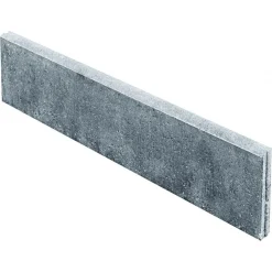 Randstein Rasenbord grau 100 x 25 x 5 cm*Lusit New