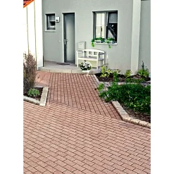 Lusit Rechteckpflastersteine 20 x 10 x 6 cm rotbraun