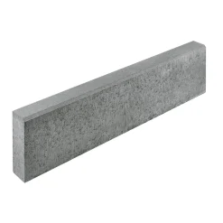 Lusit Tiefbord grau 6 x 25 x 100 cm