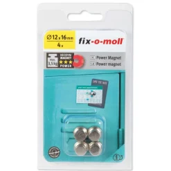 Magnet-Kegel Neodym silber D12 mm H16mm 4St^ Hot