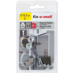 Magnet-Schnäpper z.Einbohr.D12,7 mm 2Sets* Best