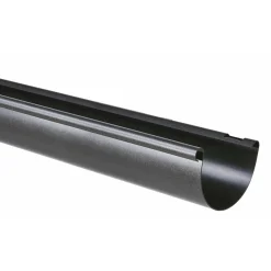 Marley Dachrinne RG 100 Kunststoff halbrund 2m anthrazit