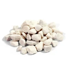 Marmorkies weiß 15-25 25 kg^ Discount