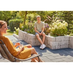 Mauerstein „Natura“ 35x15x16 cm Kristall-Granit