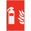 Hinweisschild Feuerlöscher Kunststoff rot*Metafranc Discount