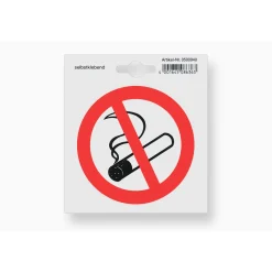 Verbotsschild Rauchen Verboten Kunststoff rot*Metafranc Outlet