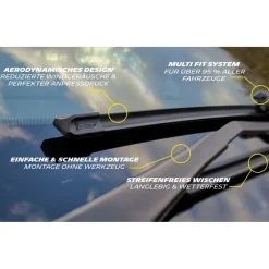 Michelin Scheibenwischer Wiper-Blades MF40X