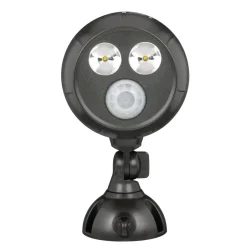 Mr. Beams LED-Strahler MB390 2er-Set kabellos braun