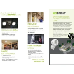 Nachtlicht MB720A 2er-Set kabellos weiß^Mr. Beams Discount