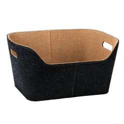 MyFireTool Filz-Holzkorb mit Jute