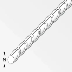 Beton Rippenstahl 10 mm 1m*MyTool Best