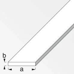 MyTool Flachstange 60 x 3 cm 1m silber