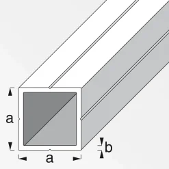 MyTool Quadratrohr 11,5 mm 1m blank