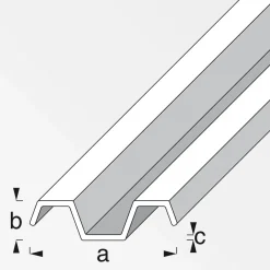 MyTool Spundwand 1m eckig blank