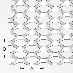 Streckmetall 20 x 100 mm blank^MyTool Best