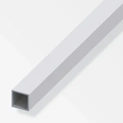 Vierkant-Rohr 15 x 15 x 1 mm 1m silber*MyTool Sale