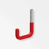 Wandhaken 80 mm gummiert rot^MyTool Sale